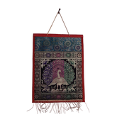 Magazine Holder Singel Silk Jute Wall Hanging